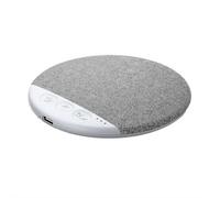 Haut-parleur oreiller de sommeil, Bluetooth 5.4 de type C avec minuteur de bruit blanc, aide au sommeil sans fil avec basses stéréo pour adultes et enfants (gris, 1 ensemble)