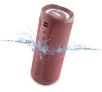 Haut-Parleur #Party, Technologie True Wireless Bluetooth 5.0, Lecteur Usb, Auxiliaire, Microphone Intégré, Système De Lumières, 40 W Et Étanche Ipx7, Batterie De 10 Heures, Couleur Bordeaux