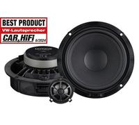 Emphaser Haut-parleurs composants EM-VWFX155 2 voies 15,5 cm 80 W RMS Plug & Play VW/Seat/Skoda