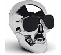 Haut-parleur portable - AeroSkull - Nano - Mini enceinte Bluetooth - Argent - 14 Watts