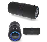 Haut-parleur portable Bluetooth - NEDIS - 40W - Étanche IPX6 - Batterie 3600mAh 6,5h - LED RGB TWS