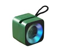 Haut-Parleur Portable | Enceinte Musicale Portable Sans Fil avec Basses Profondes et Éclairage LED - Appareil Audio Polyvalent avec Basses Profondes et Radio FM - Idéal pour Ados & Adultes en Intérieu