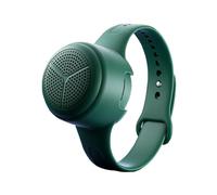 Haut-parleur portable, lecteur de musique audio au poignet, batterie durable, 1,48x1.26 pouces Hands Free Portable Sound, Connectivité sans fil pour les voyages, moto, escalade, séances d'entraînement
