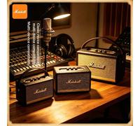 Haut-parleur portable Marshall 2026, sans fil, Bluetooth, TWS, son puissant avec micro clair pour smartphone et tablette ACTON3-Black