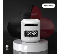 Haut-parleur Portable sans fil Bluetooth 5.0, haut-parleur HiFi, qualité sonore, LED, veilleuse chaude, Radio FM ronde, ABS, électronique intelligente A