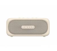 Haut-parleur portable sans fil Bluetooth 5.3, TWS, TF, AUX, appel mains libres, IPX7, 2000 mAh - Havit (SK905BT) - Beige