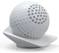 Haut-parleur portable sans fil BT5.0, forme exquise de balle de golf avec base, AUX-IN, haut-parleur filaire, boîte de son home cinéma, type C, rechargeable