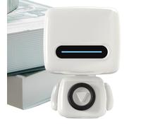 Haut-parleur portable sans fil - Petit haut-parleur d'extérieur en forme de robot, avec son stéréo, gadgets électriques étanches, ornements de bureau pour voyage, fête, studio