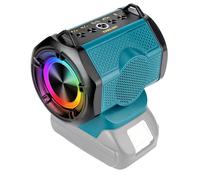 Haut-Parleur Portable sans Fil pour Batterie Makita 18 V LXT - Petit Haut-Parleur sans Fil pour Chantiers de Construction, Maison et fêtes (Batterie Non Incluse)