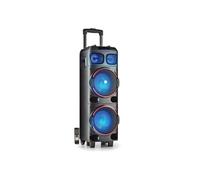 NGS Haut-parleur portable WILDDUB1 300W Stéréo Bluetooth True Wireless Double Sub 8" MicroSD/USB/AUX
