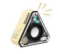 Haut-parleur Portable - Subwoofer Sans Fil Compact, Booster De Basse Rechargeable | Petite Boîte Audio ABS Avec Sortie Stéréo, Fonctionnalité De Créneaux De Cartes Pour Le Camping De Plage, La Fête De