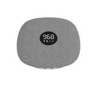 Haut-parleur pour le sommeil - Haut-parleur sans fil à conduction osseuse | Lecteur de musique avec coussin supérieur et inférieur | Minuterie réglable, bruit blanc intégré, design ultra fin P