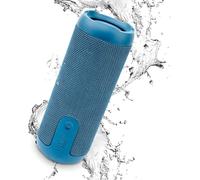 Haut-Parleur Puissant,Bluetooth 5.3 Puissant De 20 W,Résistant À L'Eau Ipx7,Autonomie De 11H Et Radio Fm. Compact Avec Tws,Entrée Auxiliaire Et Usb Haut-Parleur Portable Moon Bleu