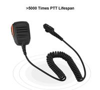 Haut-parleur radio CB d'alarme d'urgence> 5000 fois PPT, son clair, talkie-walkie, haut-parleur pour Hytera