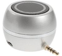 Haut Parleur Rechargeable Boîte De Externe Portable Avec Batterie Longue Durée Pour Smartphone Et Argentée