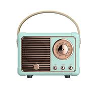 Haut-Parleur Rétro BT Radio FM Vintage sans Fil À L'ancienne Classique Amélioration des Basses Fortes(a)