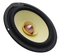 Haut-Parleur Rond à Gamme complète de 5.25 Pouces, 1 pièce, Watts, cône de Phase Audiophile Professionnel, Tasse de Tweeter, cinéma Maison(4 Ohms)
