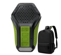 Haut-Parleur Sans Fil À Clip | Lecteur Audio Portable Avec Lumière LED - Enceinte De Poche Pour Extérieur | Pour Course Jogging Salle de Sport Randonnée Cyclisme Navette Voyage Loisirs Bord de Piscine