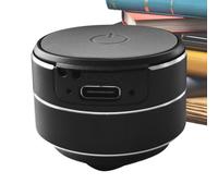 Haut-parleur sans fil à conduction osseuse - Mini lecteur stéréo en aluminium ABS 4 x 4 x 2,8 cm, audio portable compact avec fonction étanche | Appareil musical pour la maison, le bureau, la salle de