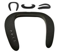 Haut-parleur sans fil avec bandeau de cou: audio portable longue durée, sortie audio stéréo 5D, appareil de musique portable léger | Solution d'écoute sonore pratique pour la salle de sport