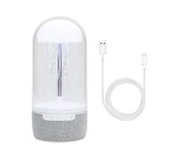 Haut-parleur sans fil Bluetooth, avec lumière d'ambiance flottante, méduse rythmique, Rechargeable, lampe de chevet LED-UN