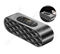 Haut-parleur sans fil Bluetooth - TD® - Enceinte Nomade - Gris Acier - Autonomie 6h - USB