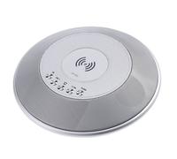 Haut-parleur sans fil compatible Bluetooth, lecteur de musique, Portable, HIFI, NFC, mains libres, QI, affichage de l'heure de Charge sans fil, pour Smart
