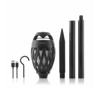 Haut-Parleur Sans Fil - InnovaGoods - Spekkle - LED Effet Flamme - Rechargeable - Résistant aux intempéries