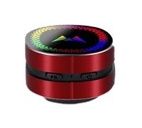 Haut-parleur sans fil - Subwoofer de résonance Buzzgo Bass, lecture de musique compacte n'importe où | Petit haut-parleur étanche avec tasse d'aspiration, appareils audio sans fil pour