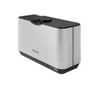 TechniSat AudioMaster MR2 - Haut-parleur - sans fil - Bluetooth, Wi-Fi - 60 Watt - noir, argent Argent