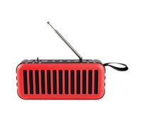 Haut-parleur solaire compatible Bluetooth, avec Radio FM, lampe de poche LED, carte TF, Radio d'extérieur, sans fil, chargement USB