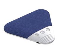 Haut-parleur sous oreiller pour dormir, Haut-parleur de sommeil sous oreiller - Bleu marine, ultra-fin, avec bruit blanc, support de carte, son Hi-Fi pour une écoute nocturne privée.