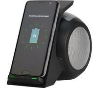 Haut-parleur stéréo Bluetooth basse 10W Chargeur sans fil pour iPhone Samsung wedazano275 G