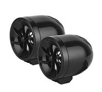 Haut-Parleur Stéréo de Moto, Amplificateur de Musique de Haut-Parleur de Moto 12 V, Conception et Traitement Ingénieux, Haut-Parleur de Puissance Spea avec Effet de Lumière
