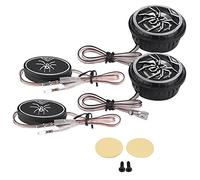 Haut-Parleur Super Puissant, 2 pièces DC12V 4 ohms, modèle d'araignée de Voiture créative, Haut-Parleur Audio très Puissant, Haut-Parleur Tweeter