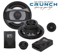 Crunch GTI-6.2c Set de haut-parleurs 2 voies à encastrer 200 W Contenu: 1 set