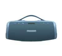 Tronsmart Mirtune S100 Enceinte portable d'extérieur, Bluetooth 5.3, égaliseur personnalisable, puissance de sortie 50 W, 20 heures d'autonomie, étanchéité IPX7, poignée rétractable - Bleu