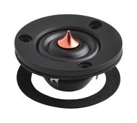 Haut-parleur tweeter à 5,2 cm Réponse en fréquence améliorée d'un point de sept kHz à vingt kHz avec capacité double impédance (4 Ohm)