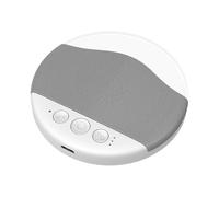 Haut-parleur Ultra Sleep Pillow - Appareil de sommeil compact, appareil de nuit avec basses stéréo, unité de bruit blanc sans fil | Solution de thérapie sonore douce pour une relaxation profonde, aide