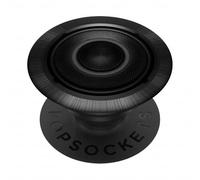 Haut-Parleur Vintage et système Audio de Couleur Noire PopSockets PopGrip Adhésif