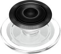 Haut-Parleur Vintage et système Audio de Couleur Noire PopSockets PopGrip pour MagSafe