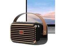 Haut-parleur vintage sans fil, haut-parleur portable compact pour usage extérieur et intérieur | appareil de musique domestique, lecteur audio portable avec basst pour activités sportives et voyages