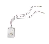 Haut-Parleur Vocal Halloween - Son Effrayant Automatique, Lumière LED Rouge Intégrée, Dispositif Sonore Avec Capteur Vocal | Outil Hurlant Pour Décoration D’Halloween Et Farces De Salle D’Évasion