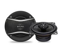 Caliber Haut Parleur Voiture - 2X Enceinte Voiture 80W - Haut Parleur coaxial - Noir - 10 cm