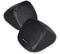 Haut-Parleur Voiture - Ensemble Enceinte Voiture - Baffle Voiture En Saillie - Enceinte Pour Voiture - 80 Watts - Noir