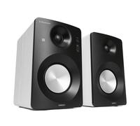 Haut-parleurs actifs Horizon Acoustic HAV-M1100W, 2.0, 60W, BT, NFC, Optique, Coaxial, AUX, Blanc