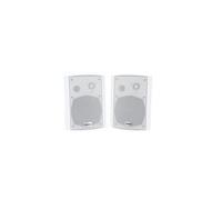 celexon Haut-parleurs actifs Set 525-B – 2x30W, 2 voies, support mural – Blanc