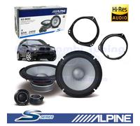 Alpine Pro - Ensemble haut-parleurs composants 2 voies S2-S65C 16,5 cm 240W