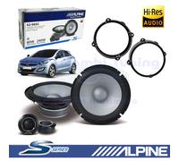 Haut-Parleurs ALPINE S2-S65C Avant 2 Voies 165mm 240W pour Hyundai i30 da11 A 17