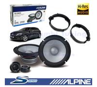 Haut-Parleurs ALPINE S2-S65C Avant 2vie 165mm 240W pour Mercedes Classe A W176